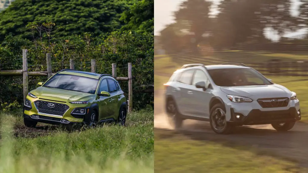 Hyundai Kona vs Subaru Crosstrek Which SUV For Your Next Adventure