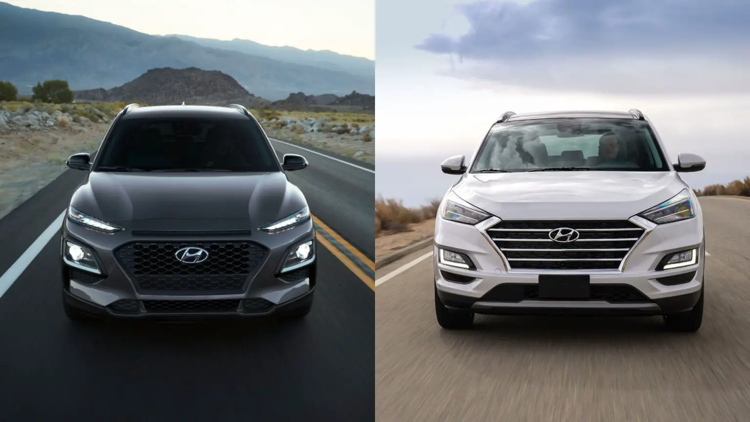 Hyundai Kona vs Tucson Youthful Or Unpretentious Compact