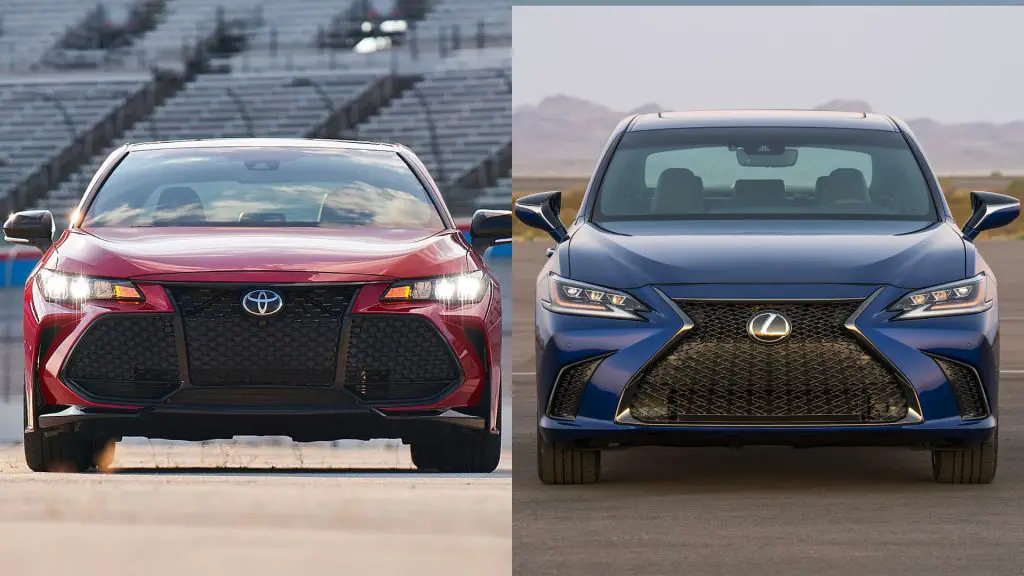 Toyota Avalon VS Lexus ES: Why Pay More? - Motorborne