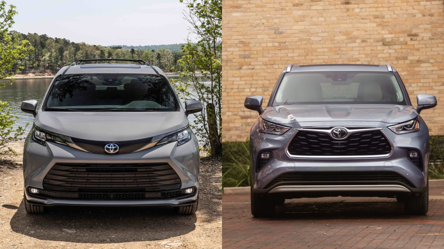 Toyota Sienna VS Highlander: Minivan or SUV? - Motorborne