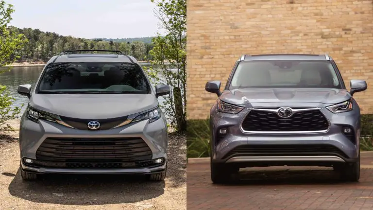 Toyota Sienna VS Highlander: Minivan Or SUV? - Motorborne